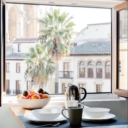 Apartamento Romanillaloft Con Vistas A La Catedral Y Muy Acogedor Granada